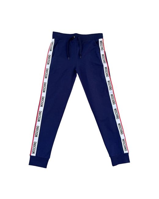 Moschino Blue Sweatpants for men