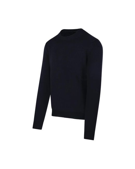 Roberto Collina Blue Round-Neck Knitwear for men