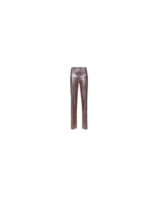 Just Cavalli Multicolor Straight Trousers