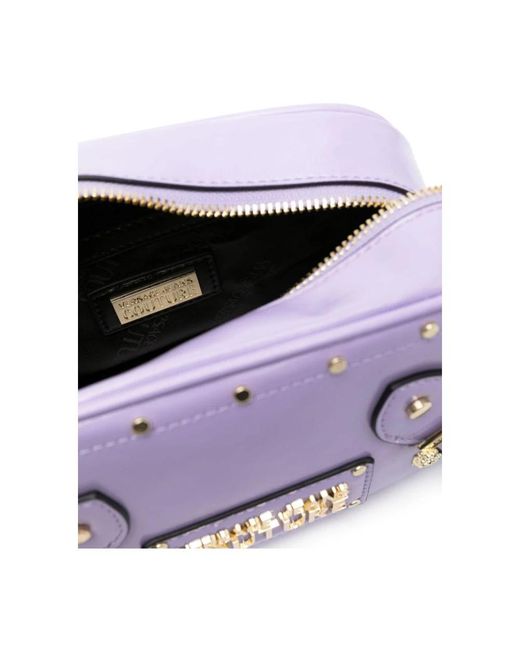 Versace Purple Cross Body Bags