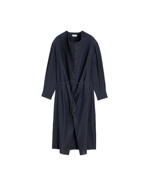 Lemaire Shirt Dresses in het Blue