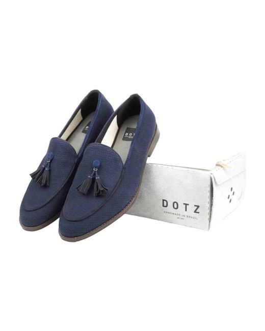 Dotz Blue Loafers for men
