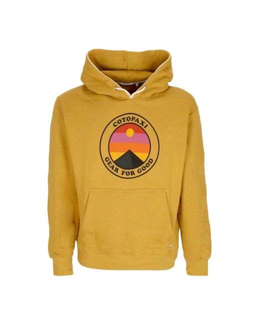 COTOPAXI Yellow Hoodies for men