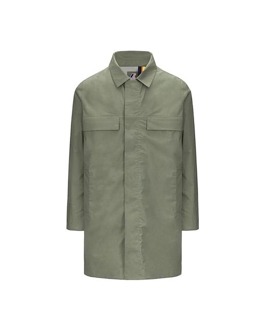 K-Way Green Light Jackets for men