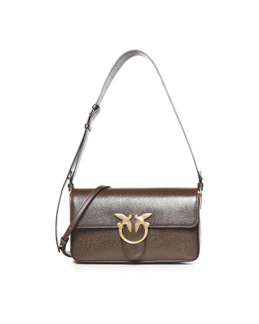 Pinko Metallic Shoulder Bags