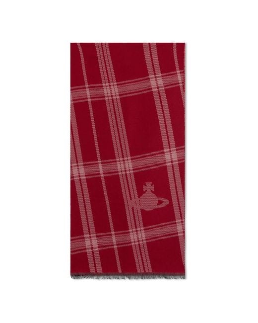 Vivienne Westwood Red Winter Scarves