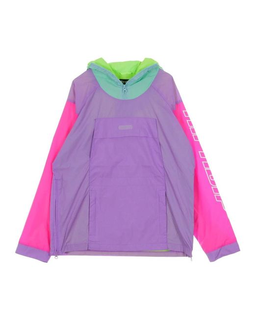 RIPNDIP Kleur Blok Windjack in het Purple voor heren