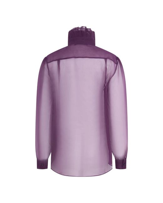 Alberta Ferretti Purple Shirts