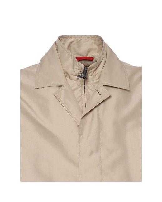 Fay Natural Single-Breasted Coats for men