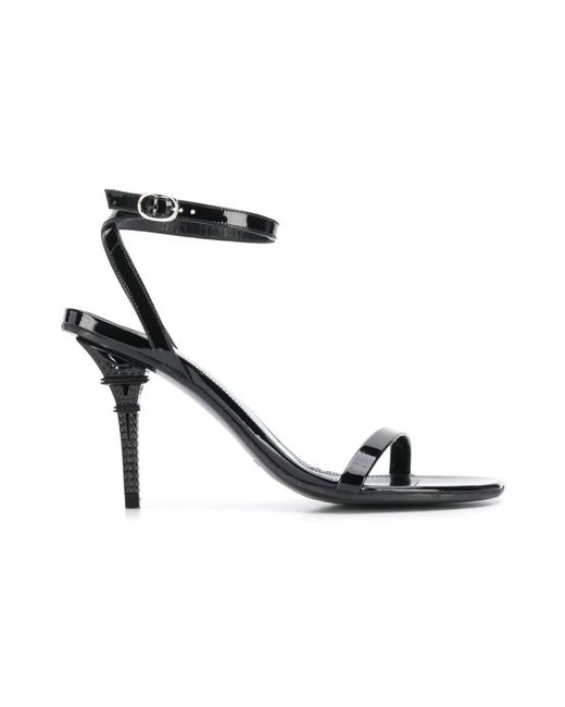 Vetements Black High Heel Sandals