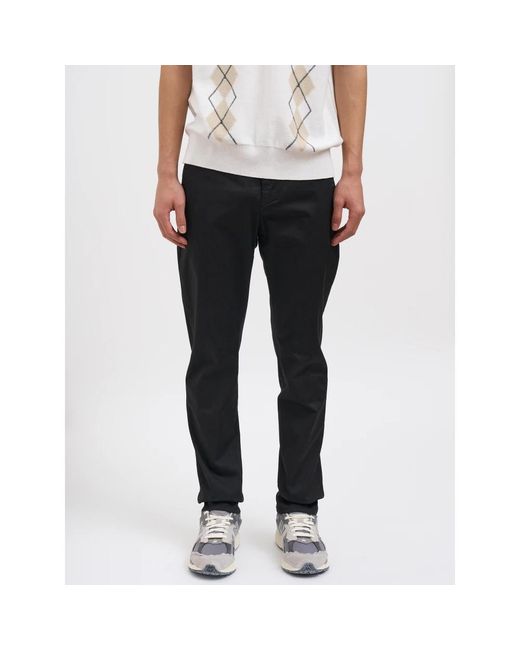 Dondup Black Chinos for men