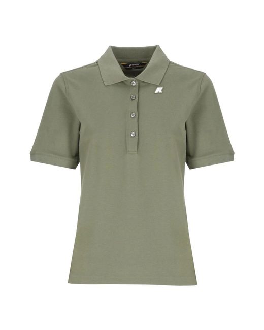 K-Way Green Polo Shirts