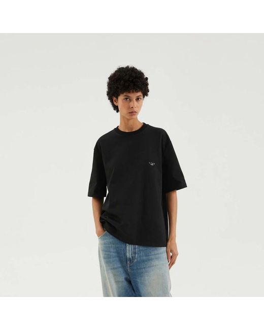 1989 STUDIO Black T-Shirts for men