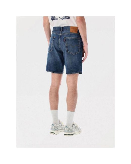 Levi's 501 Original Fit Denim Shorts in Blue für Herren