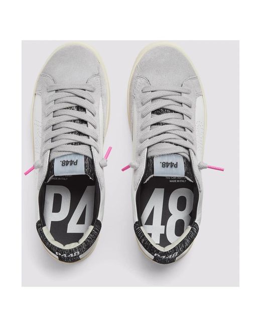 P448 White Sneakers