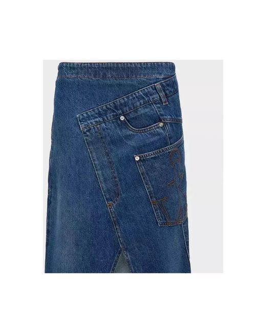 Denim Skirts di J.W. Anderson in Blue