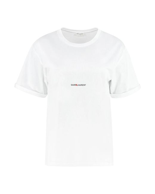 Saint Laurent White Tops