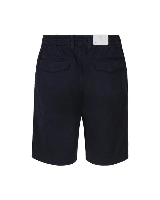 Eleventy Blaue baumwoll-bermuda-shorts in Blue für Herren