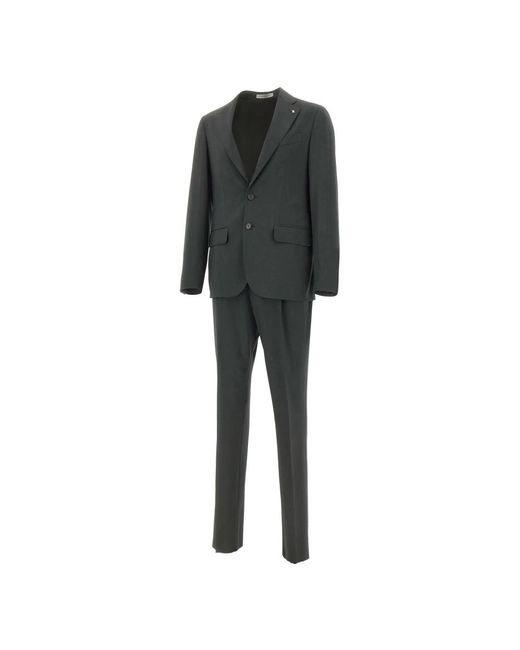 Single Breasted Suits Corneliani de hombre de color Black