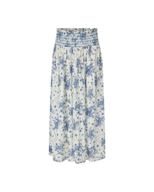 Lolly's Laundry Maxi Skirts in het Blue