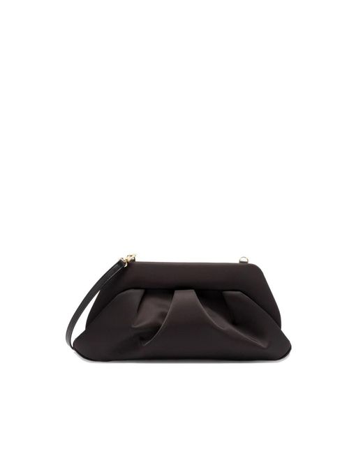 Clutches THEMOIRÈ en coloris Black