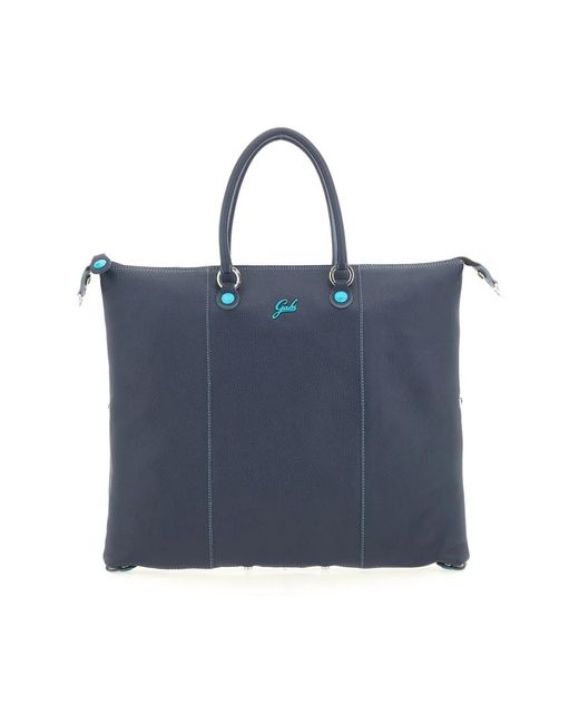 Gabs Blue Tote Bags