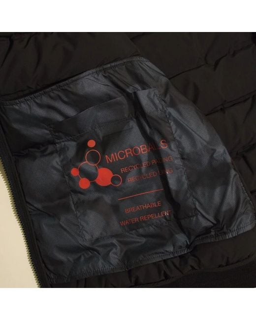 Winter Jackets Geox en coloris Black