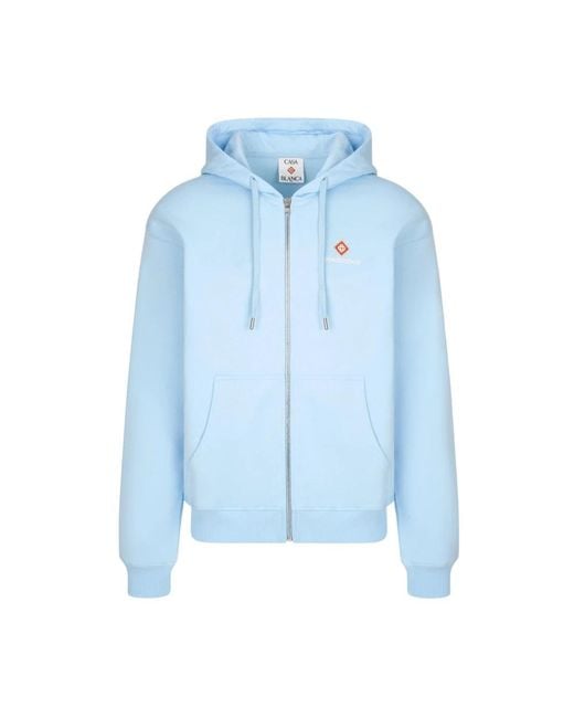 Casablanca Blue Zip-Throughs for men