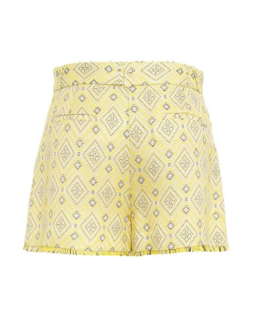 Liu Jo Yellow Short Shorts
