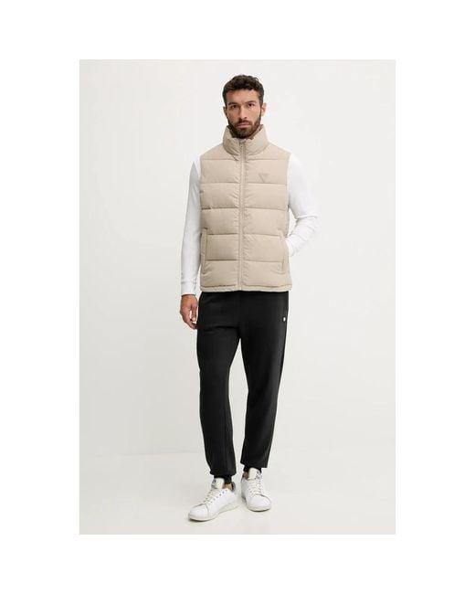 Guess Rohan Vest in het Natural voor heren