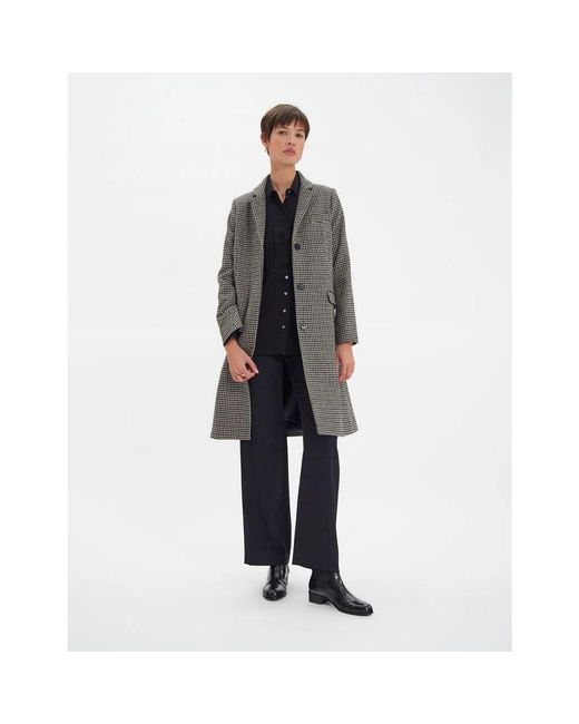 Ines De La Fressange Paris Gray Franck coat