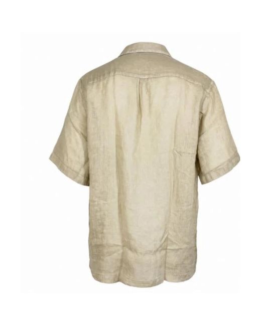 Altea Natural Short Sleeve Shirts for men