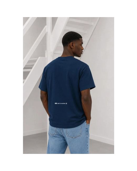 T-Shirts Equalite de hombre de color Blue