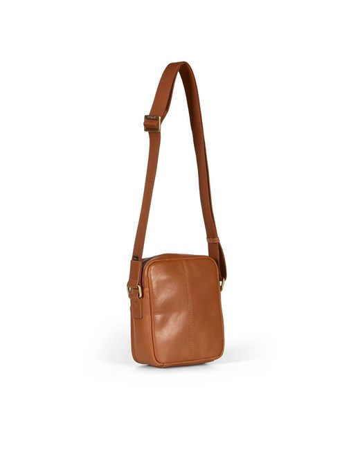 Howard London Brown Cross Body Messenger for men