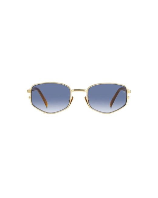 David Beckham Blue Sunglasses for men