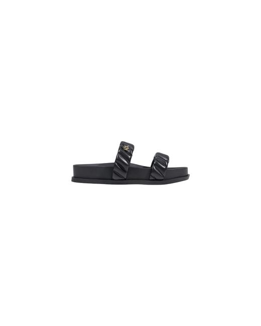 ARMANI EXCHANGE Blue Sliders