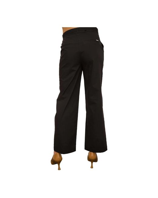Trousers > straight trousers Liu Jo en coloris Black