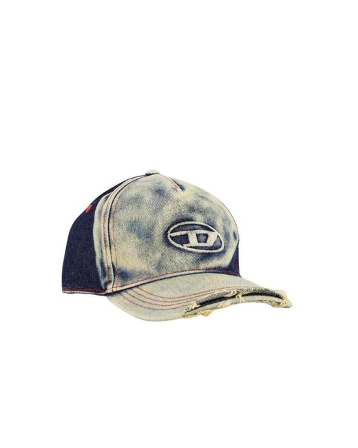 DIESEL Blue Hats & Caps for men