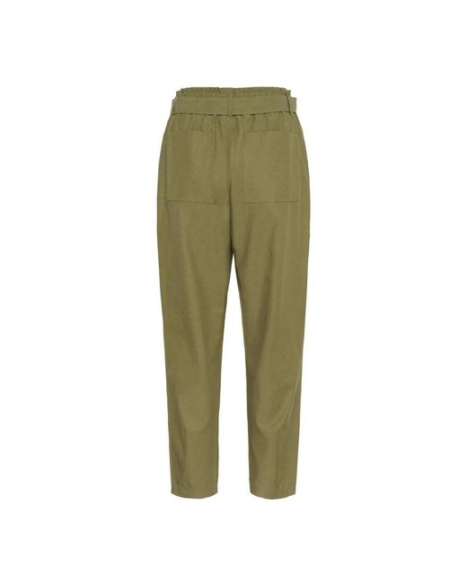 Kaffe Tapered Broeken in het Green