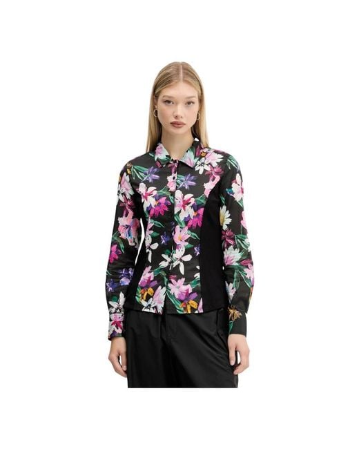 Shirts Desigual de color Black