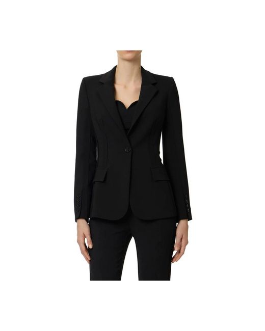 Elisabetta Franchi Black Blazers