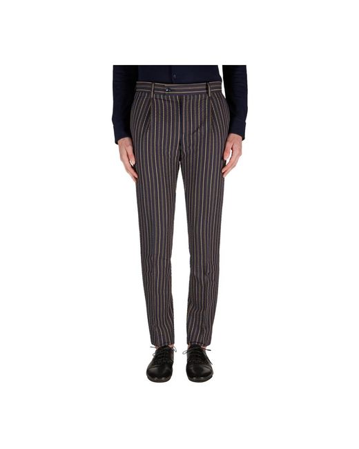 Suit Trousers di Daniele Alessandrini in Black da Uomo