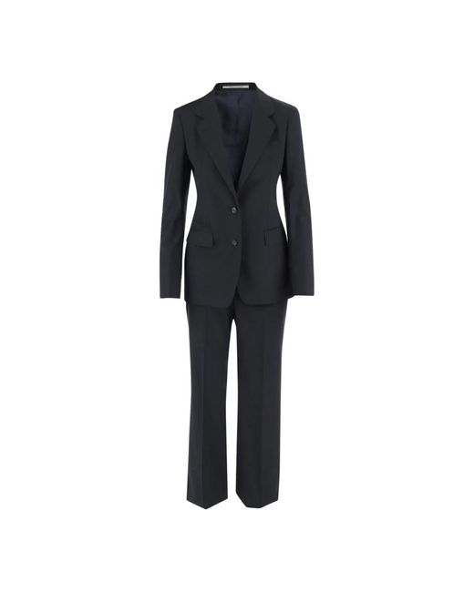 Single Breasted Suits Tagliatore de color Black