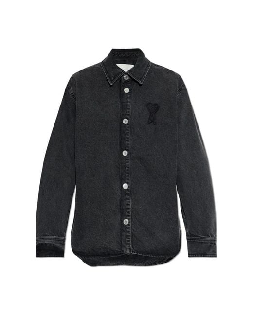 Denim Shirts AMI en coloris Blue