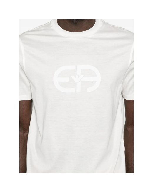 Emporio Armani White T-Shirts for men