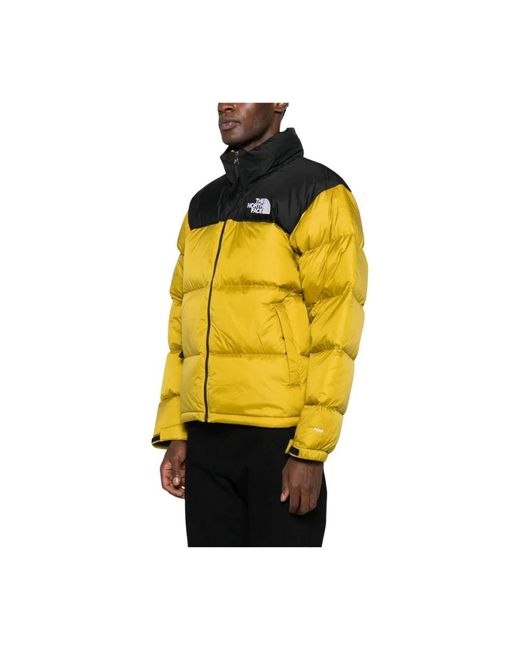 The North Face Jassen ,Geel ,Leer 1996 Retro Nuptse Jacket in het Yellow voor heren