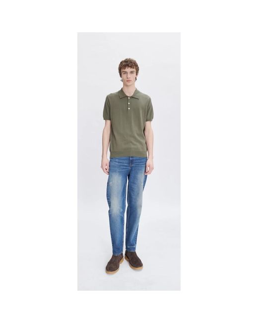 A.P.C. Blue Slim Fit Jeans for men