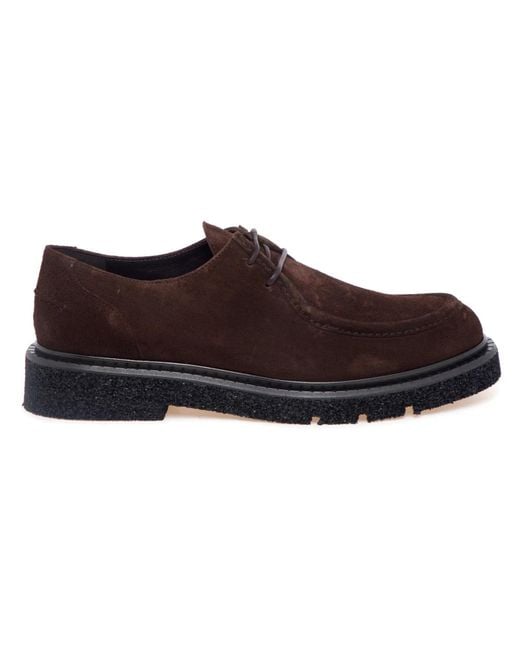 Guglielmo Rotta Brown Laced Shoes