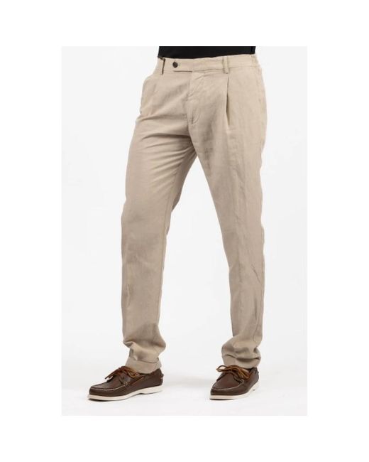Berwich Natural Suit Trousers for men