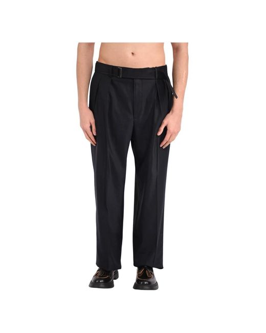Tagliatore Black Suit Trousers for men